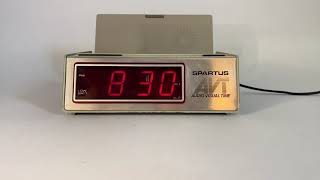 Spartus AVT Talking Clock Demo