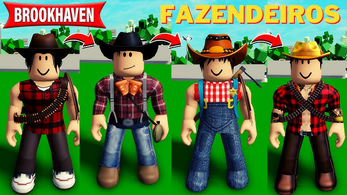 ID CODIGOS DE ROUPAS COWGIRL & COWBOY NO BROOK - Roblox #Roblox#brookhaven#brookhavenrp  FAZENDA 