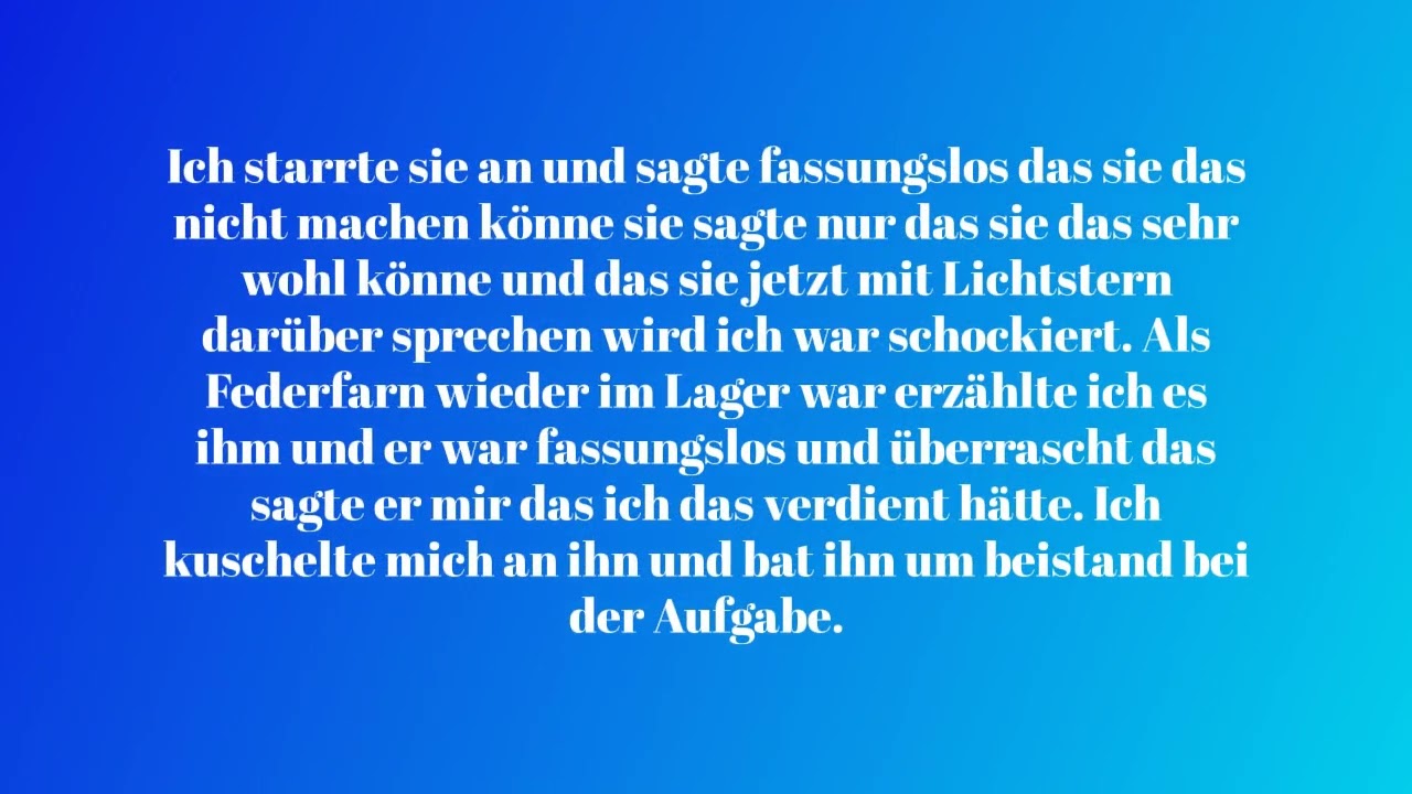 Warrior Cats Glanzschnee's Geschichte (Ausgedacht)