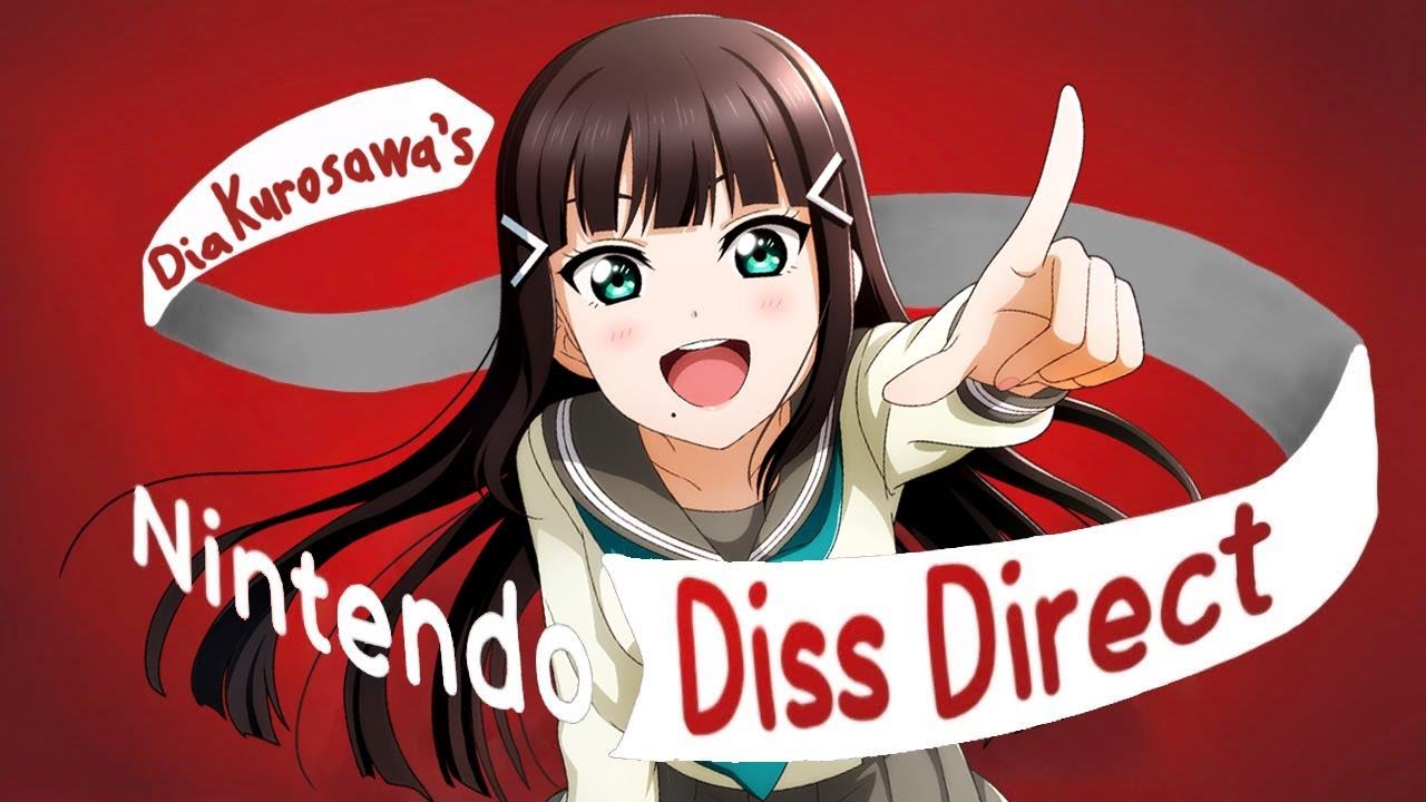Dis Track Intro NINTENDO DISS DIRECT, DESU WA! | Dia Kurosawa's Nintendo Diss Track ...