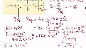 Lecture 24: AC Circuit Analysis; Nodal, Loop, Superposition, SourceTransformation