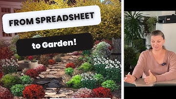 🌱How to Design a Planting from Start to Finish (Spreadsheet to Rendering)🌸