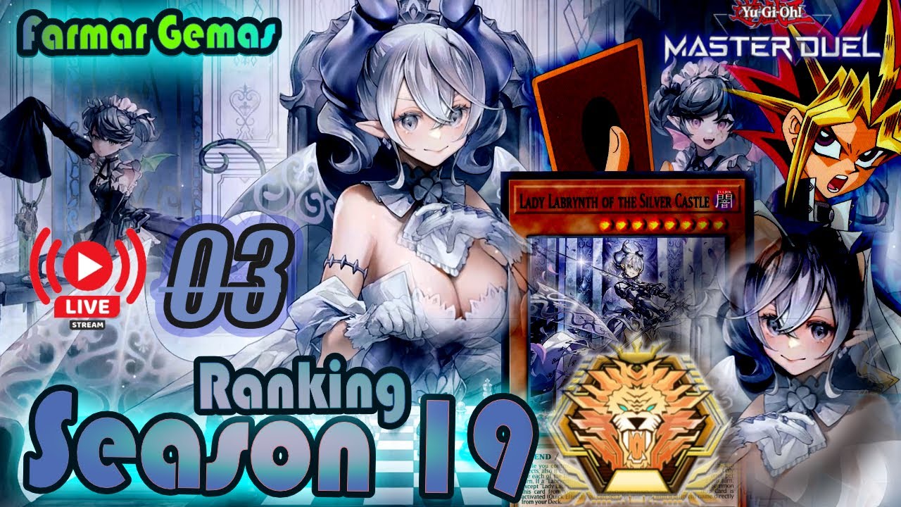 [Yu-Gi-OH! Master Duel]🔴 Nova deck Lady Labrymth na Rankeada, Bora Testar!!! 