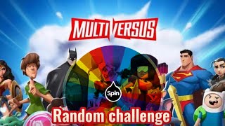 The random character select challenge in Multiversus!