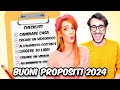 I NOSTRI BUONI PROPOSITI DEL 2024!