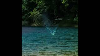 Sling Rock Skip #slinging #nature #sheperdsling