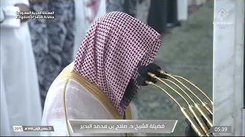 صلاة الفجر من المسجد النبوي للشيخ صلاح البدير | سورة القمر كاملة | الإثنين 23 جمادى الأولى 1446هـ