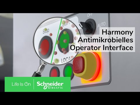 Harmony - Antimikrobielles Operator Interface | Schneider Electric