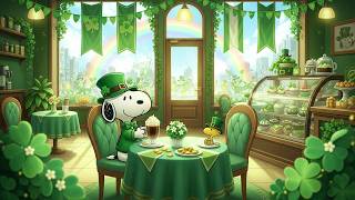 Snoopy’s Lucky Clover Café 🍀☕ | St. Patrick’s Day Lofi for Study, Relax & Calm Focus screenshot 4