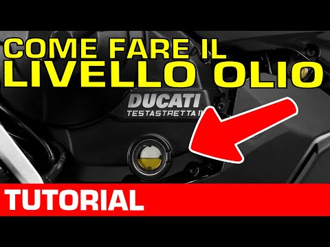 Video: Come si rabbocca l'olio della moto?