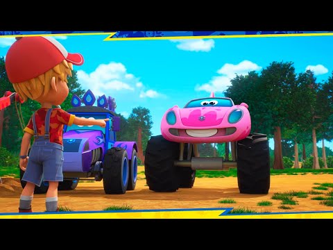 🦖ტურბოზავრები - სწავლა საყვარელ გმირებთან ერთად | საბაგირო პარკი | მულტფილმები ბავშვებისთვის