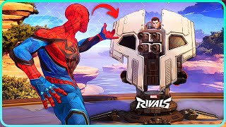 All Heroes Reactions To The Punishers Turret Marvel Rivals