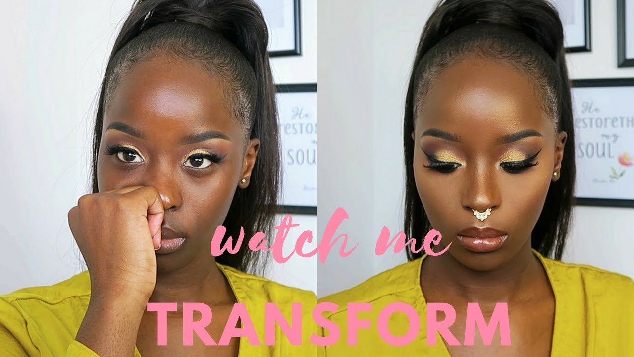 WATCH ME TRANSFORM DARKSKIN | 24K HUDA BEAUTY | PSLOVEMERIAA