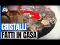 Come creare i cristalli fatti in casa? Esperimento facile