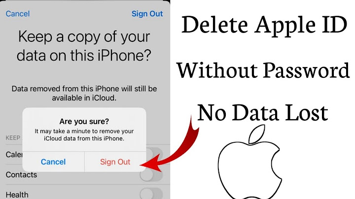 How to sign out of icloud on iphone without password