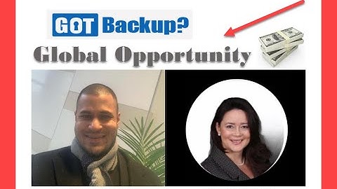 GotBackUp Instant Global Opportunity Webinar by Kelly Ronsyn and Mohamed Fazal