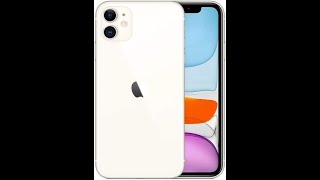 Total by Verizon Apple iPhone 11, 64GB, White - Prepaid Smartphone (Locked)