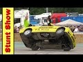 Epic Car Stunt Show 2016 π | Crazy Tricks & High-Flying Rombo Rock Action