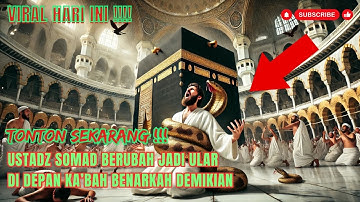 Gempar‼️ Ustadz Somad Berubah Menjadi Ular di Depan Ka