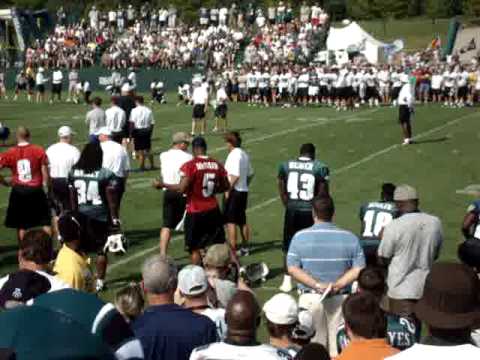 Donovan McNabb 2009 Eagles Training Camp