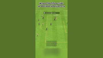 When the Fifa script So obvious You just cry. #eafc24 #fifa #relatable