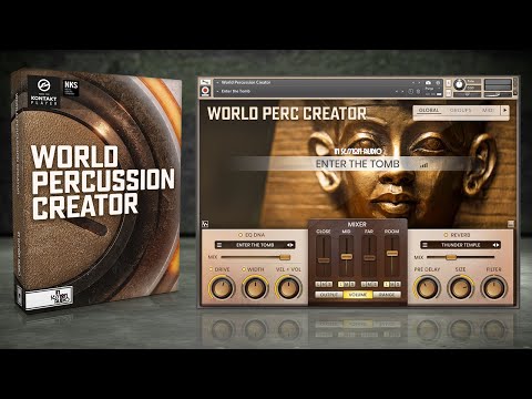 World Percussion Creator - Kontakt Sample Library - Demo