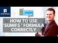 How To Use SUMIFS Formula Correctly in Smartsheet