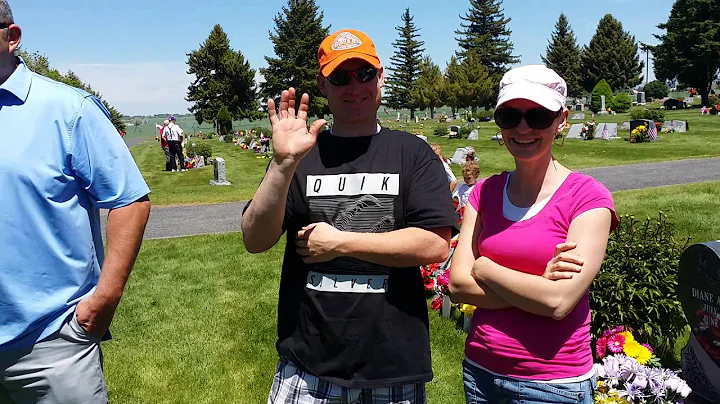 Nancy Nead gets to visit her own headstone