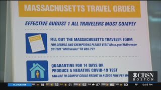 Gov. Baker Imposes New Travel Restrictions
