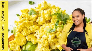 Scrambled Tofu Recipe II Using Silken Tofu (vegan & gluten free)