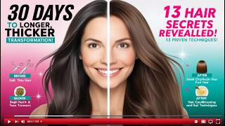 Unlock the Secret to Longer, Thicker Hair in Just 30 Days! #thickerhair
