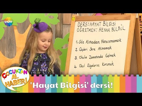 Henna'dan ''Hayat Bilgisi'' dersi!