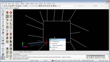 Hatch_Trace glitch identifier in Caddie - AutoCAD Architecture compatible DWG CAD software.mov