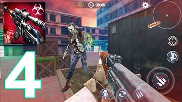 Zombie 3D Gun Shooter- Real Survival Warfare Gameplay Walkthrough Part 4 (IOS/Android)