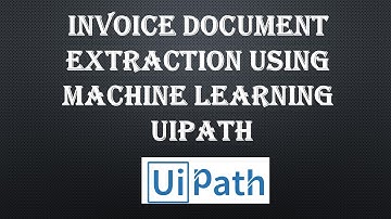 Invoice Extraction Using MACHINE LEARNING In UIPATH Full Demonstration | ML | UiPath | Nisarg Kadam