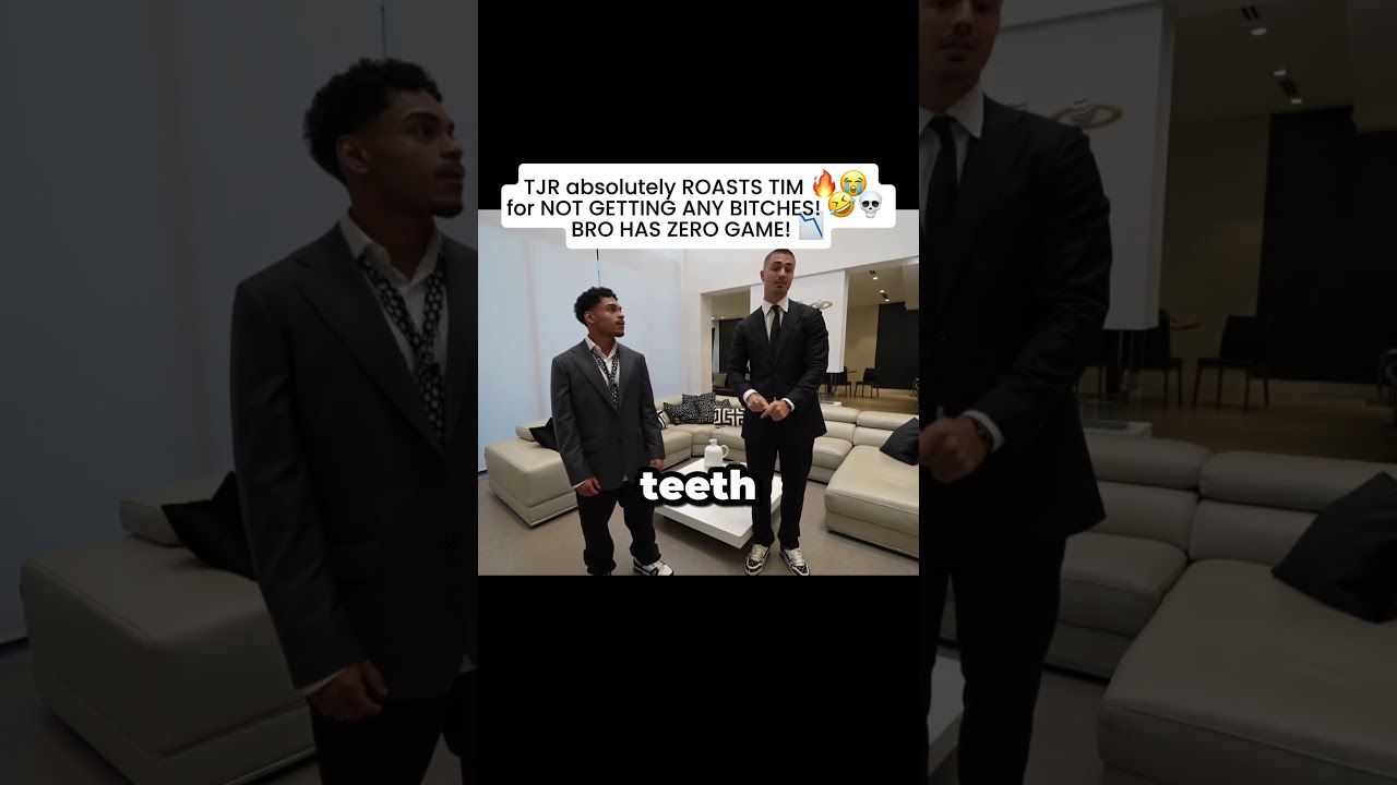 TJR absolutely ROASTS TIM 🔥😭 for NOT GETTING ANY BITCHES! 🤣💀 BRO HAS ZERO GAME!  