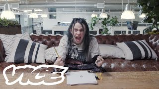 Billie Eilish Talks Her Love for Anime While Drawing Her Self-Portrait