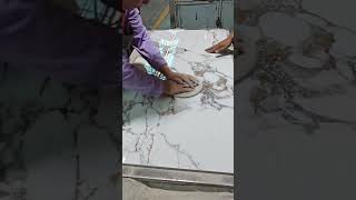 Product Quality Inspection At Chinese Ceramic Tile Factory.