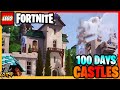 LEGO FORTNITE - CASTLE TOWN BUILD? 100 Days End Is Close! #legofortnite