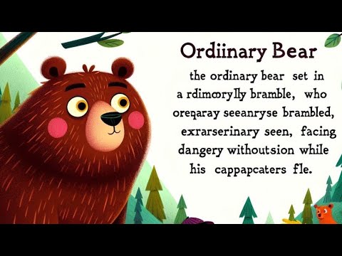 The Tale of The Brave Bear | English Story for Kids - YouTube