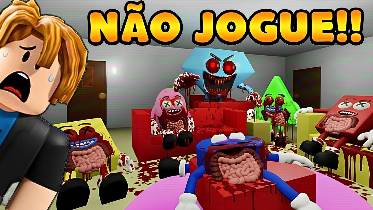 NÃO JOGUE SAVE THE SHAPES 😱 | ALGO MUITO ERRADO ACONTECEU ( ROBLOX )