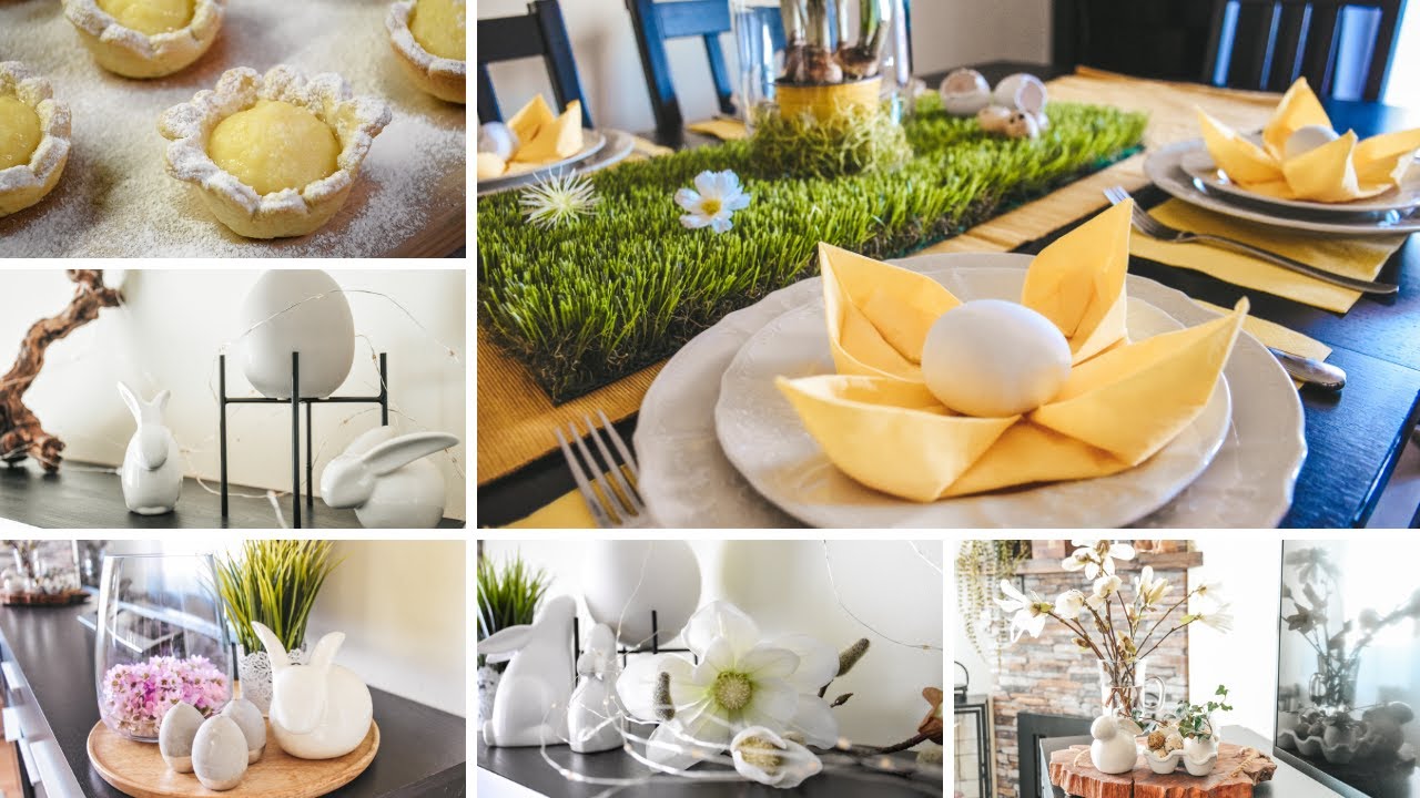 PRIPREMA ZA USKRS - Dekoracija, Mini pite tratinčice, Uskrsni stol, Salvete Tratinčice, DARIVANJE