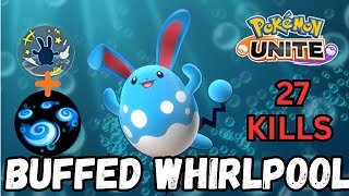 Azumarill Buffed Whirlpool Grind in Rank Matches 27 Kills 150000lakh Damage 🗿 