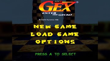 Gex Enter the Gecko Intro and Demo Mode (Nintendo 64) (HD)