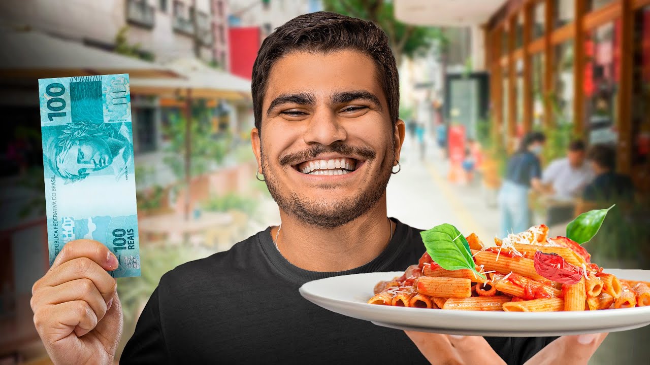 O QUE COMER COM R$100,00 EM SÃO PAULO