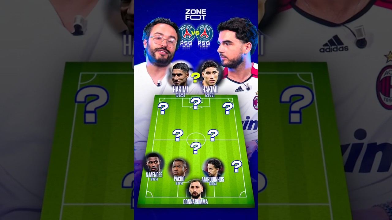 PSG 2025 vs PSG 2026 ! 🔴🔵👀1️⃣1️⃣ | #football #psg #ucl #arsenal
