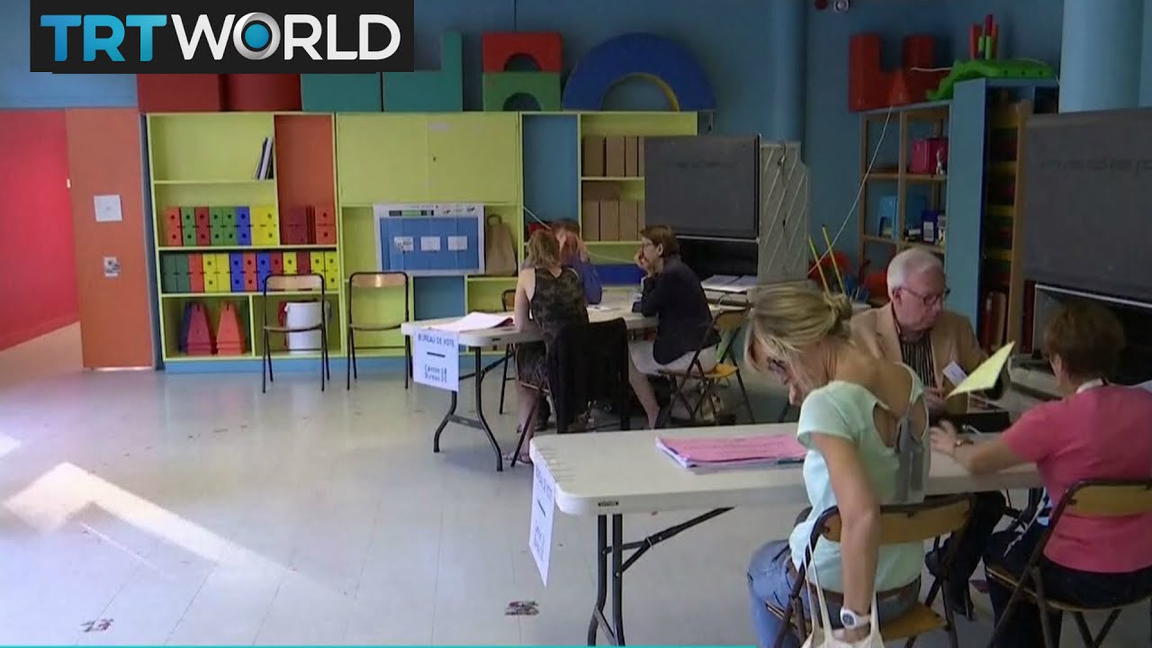 French Parliamentary Election: Voters queue up for second round of polling