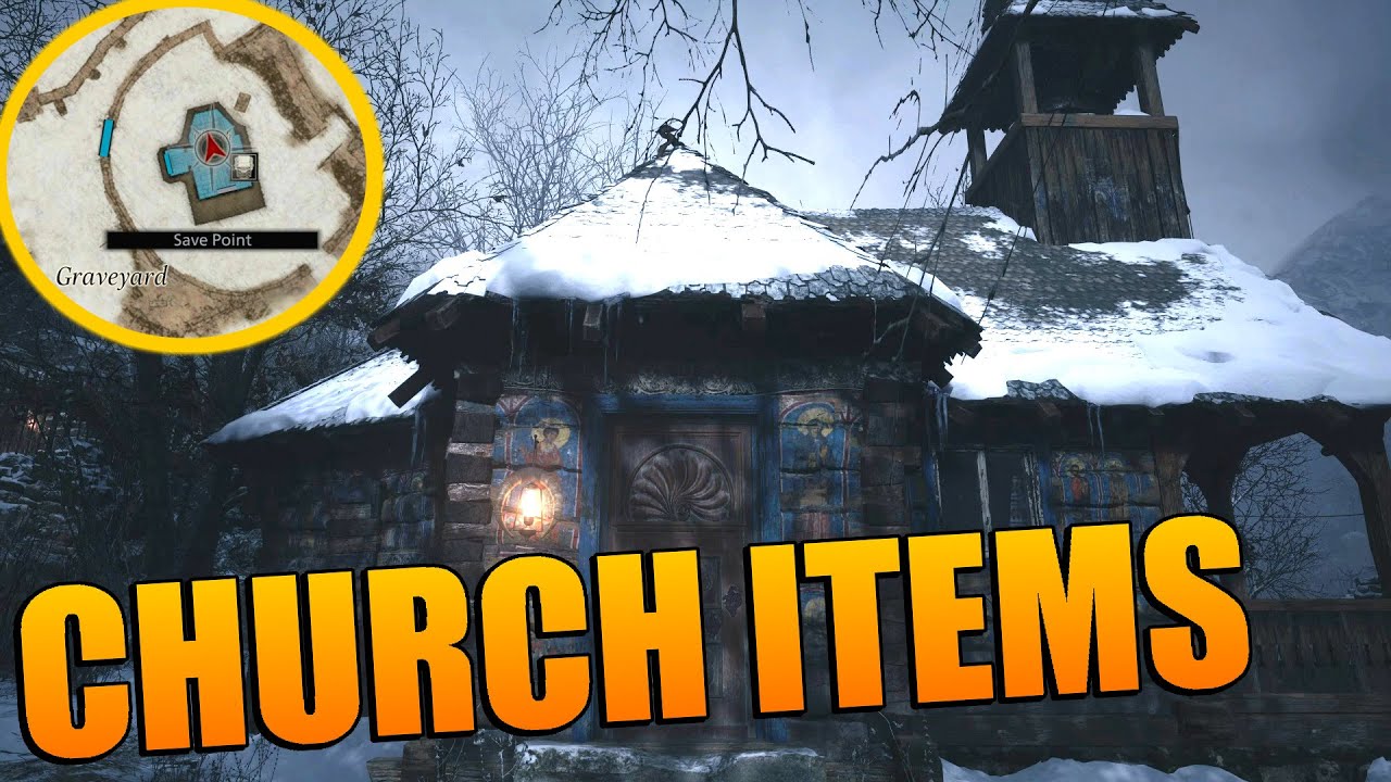 Resident Evil 8 Village Church Items All Hidden Items In Church