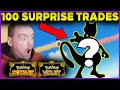 THIS IS INSANE - 100 Surprise Trades  POKEMON VIOLET Surprise Trade - Pokemon Scarlet Surprise Trade