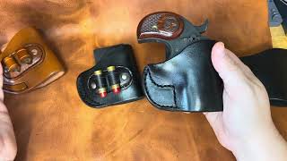 Bond arms derringer leather holster